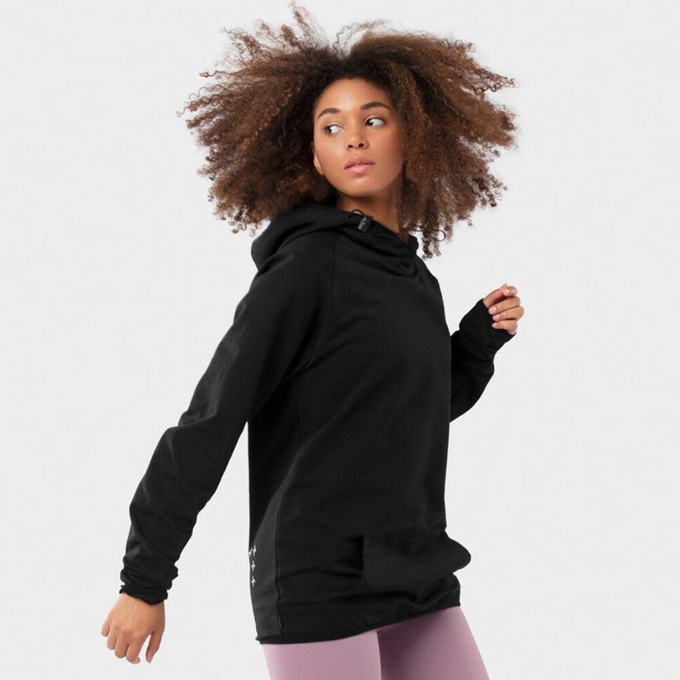 Bluza fitness damska Black Square-W