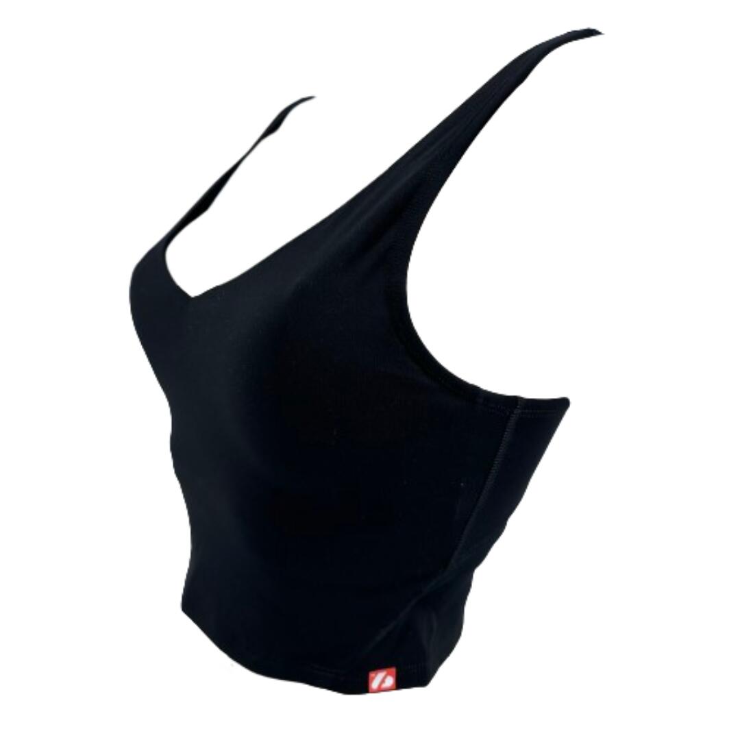 AT-008 TOP Sport - Sujetador deportivo, Negro 2/3