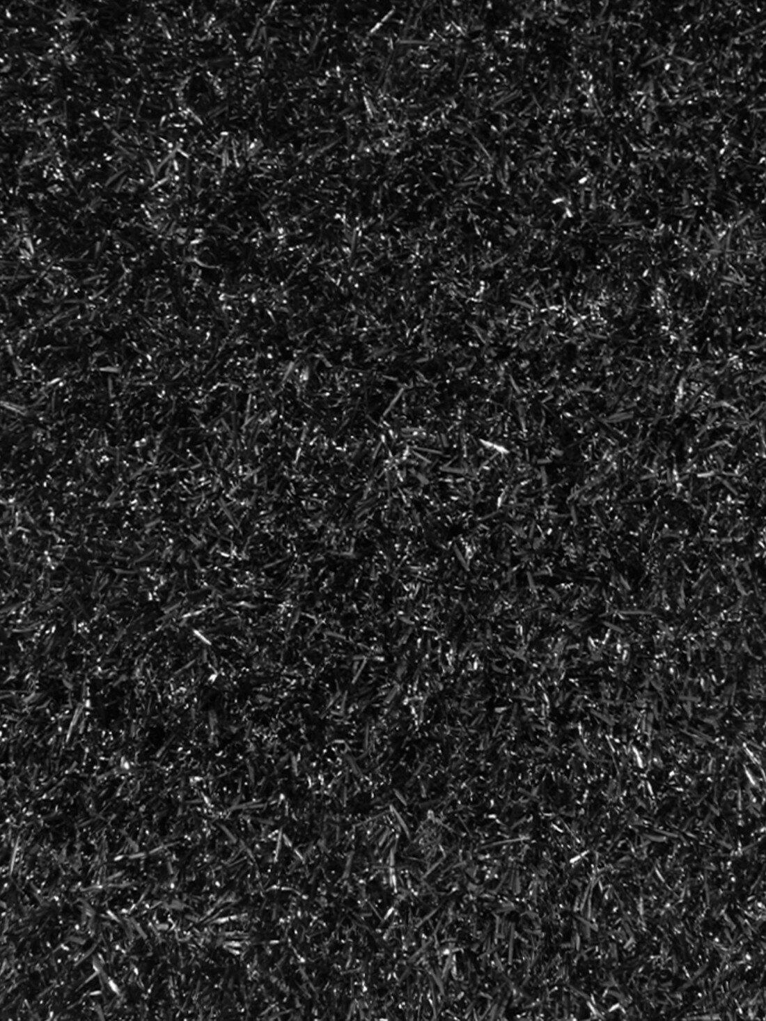 Césped Artificial de Color ColorPlus 25m JARDIN202 Negro 2 x 5 metros : 10 m2 4/5