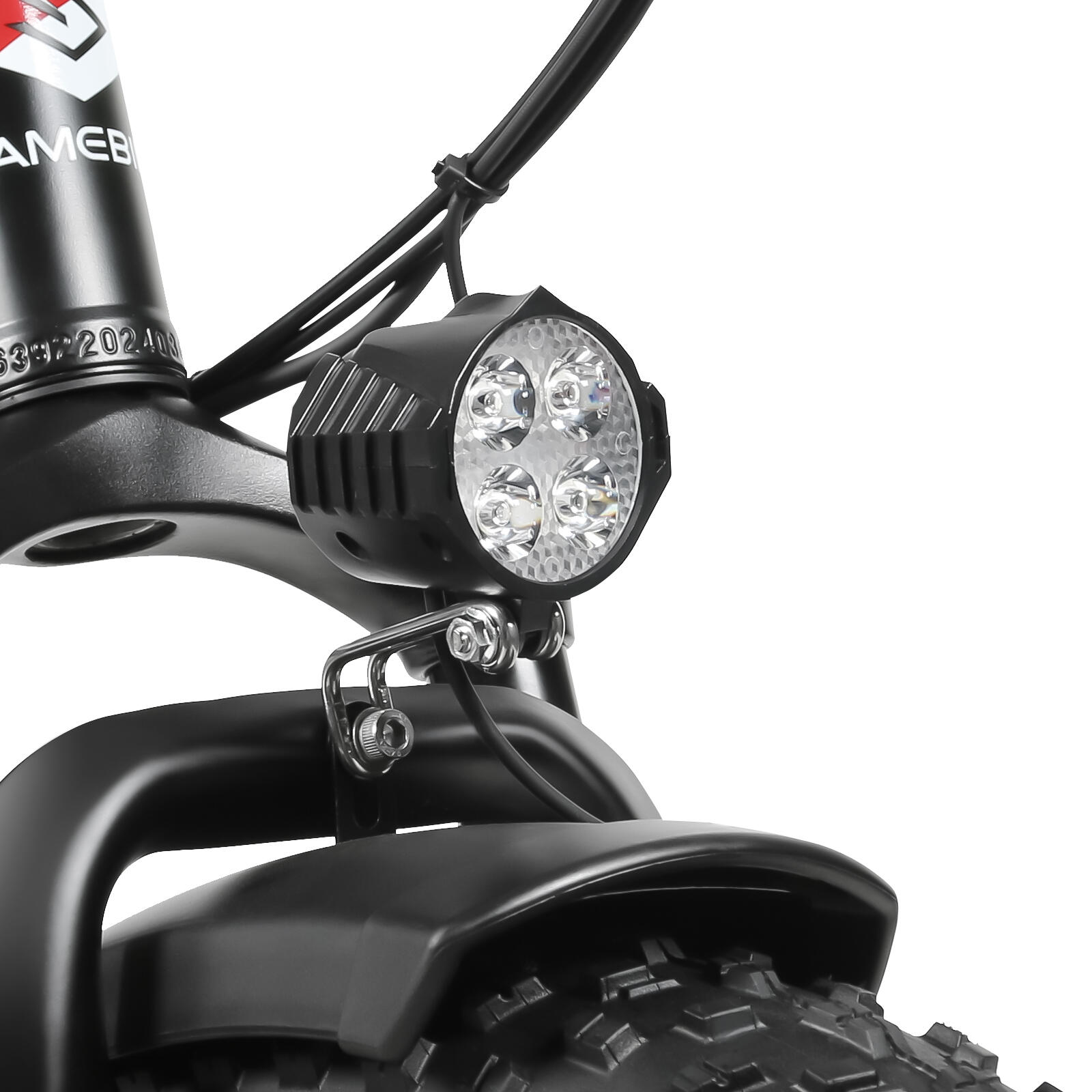 LOTDM200 Pro opvouwbare elektrische fiets, 250 watt motorvermogen 6/7