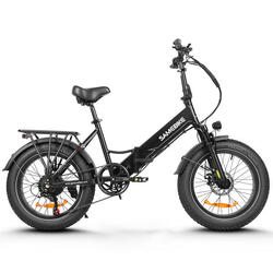Vélo électrique pliant LOTDM 200 II 625Wh-48V-13Ah - roue 20"x4" FatBike