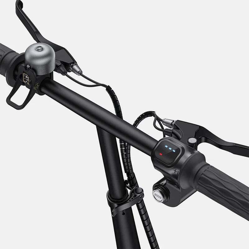T14 vouwbaar elektrische fiets, 250 Watt motorvermogen, topsnelheid 25 km/u 7/7
