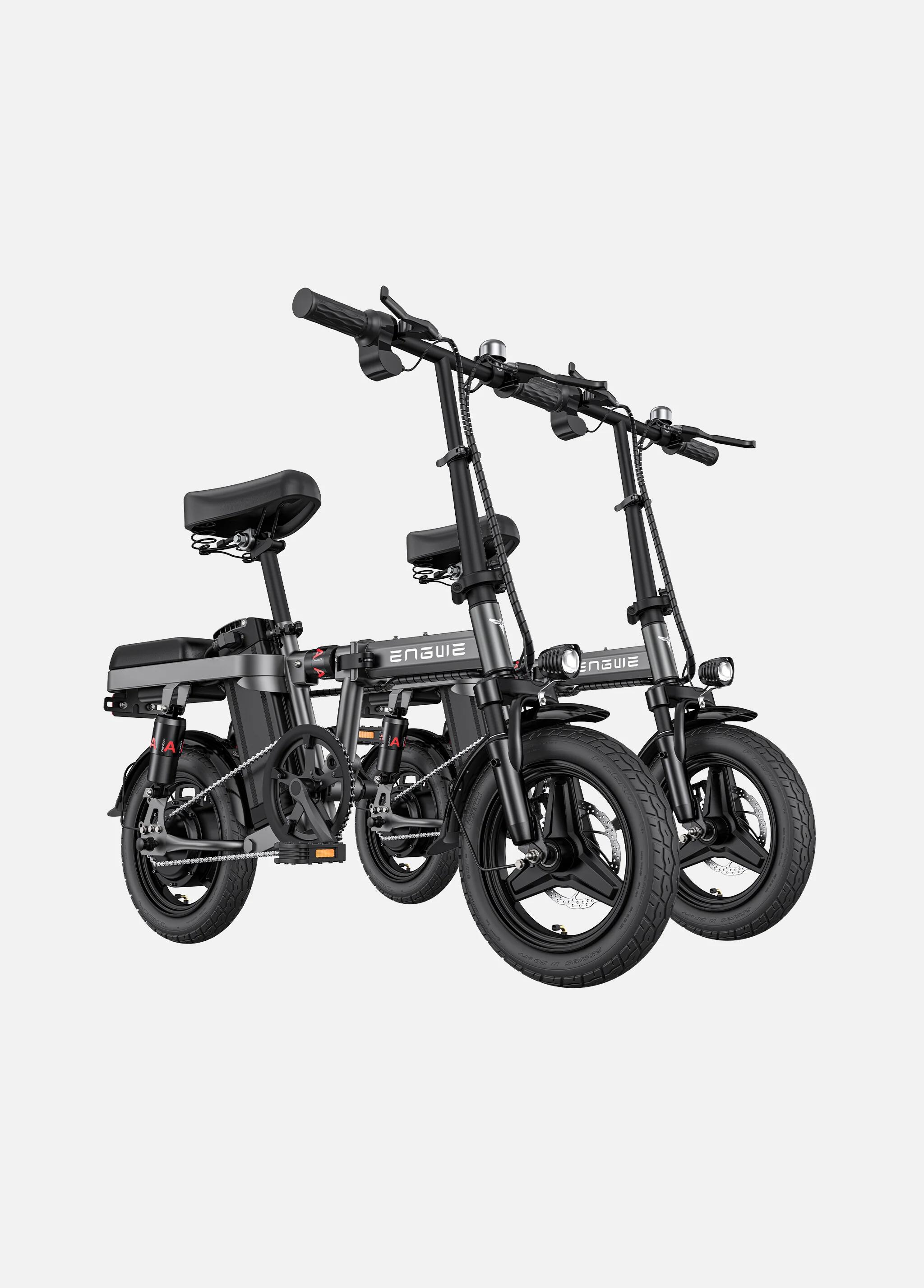 T14 vouwbaar elektrische fiets, 250 Watt motorvermogen, topsnelheid 25 km/u 6/7