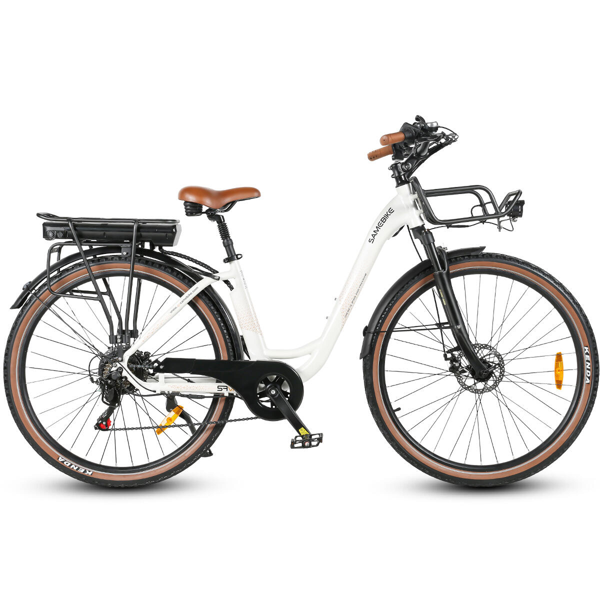 RS-A07 Elektrofahrrad für Erwachsene Akku 36V13Ah Reifen 28" 4/7