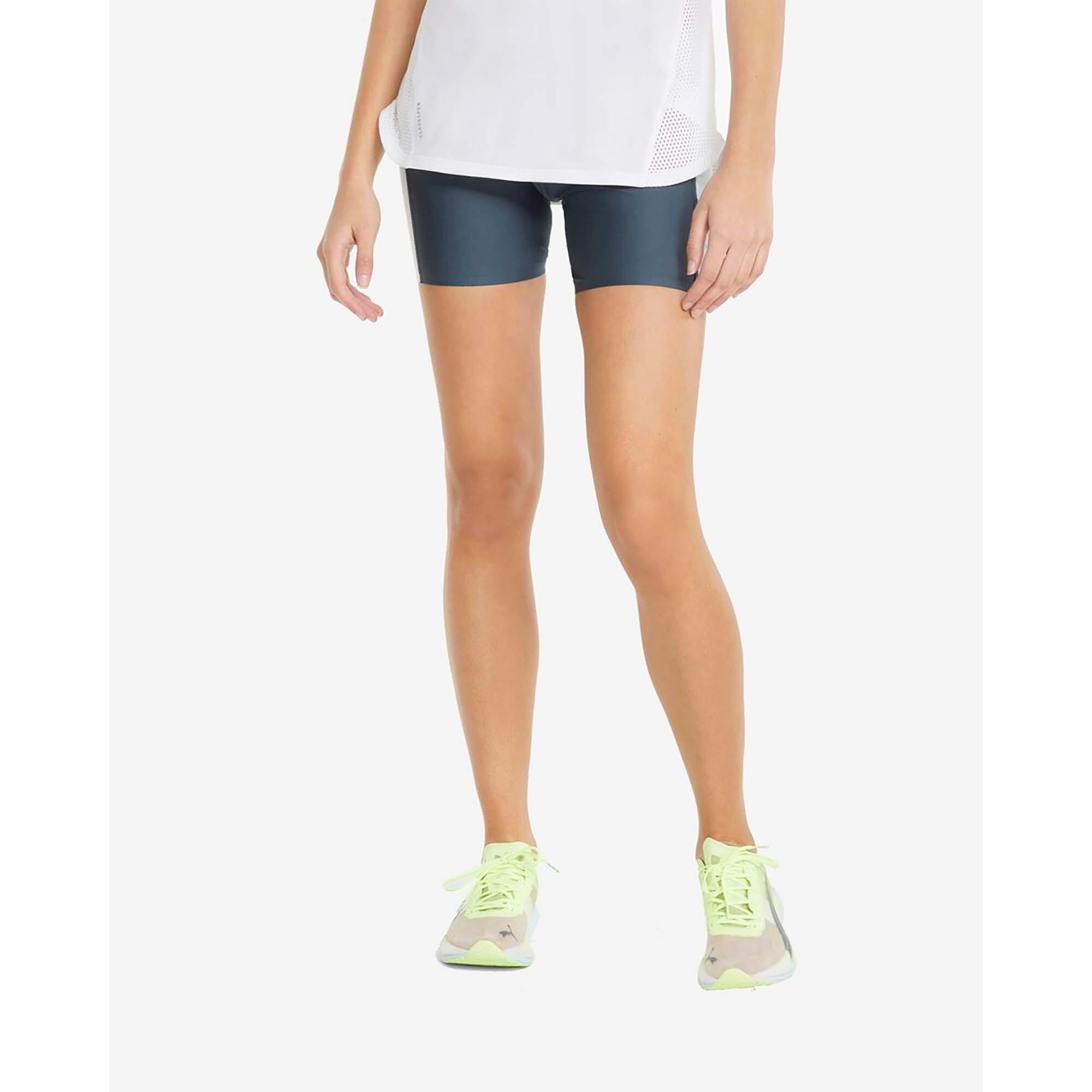 Pantalones Cortos Azules Puma Run Marathon 6 Mujer 2/5