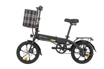 Dyu a1f opvouwbare elektrische fiets, 250watt motorvermogen