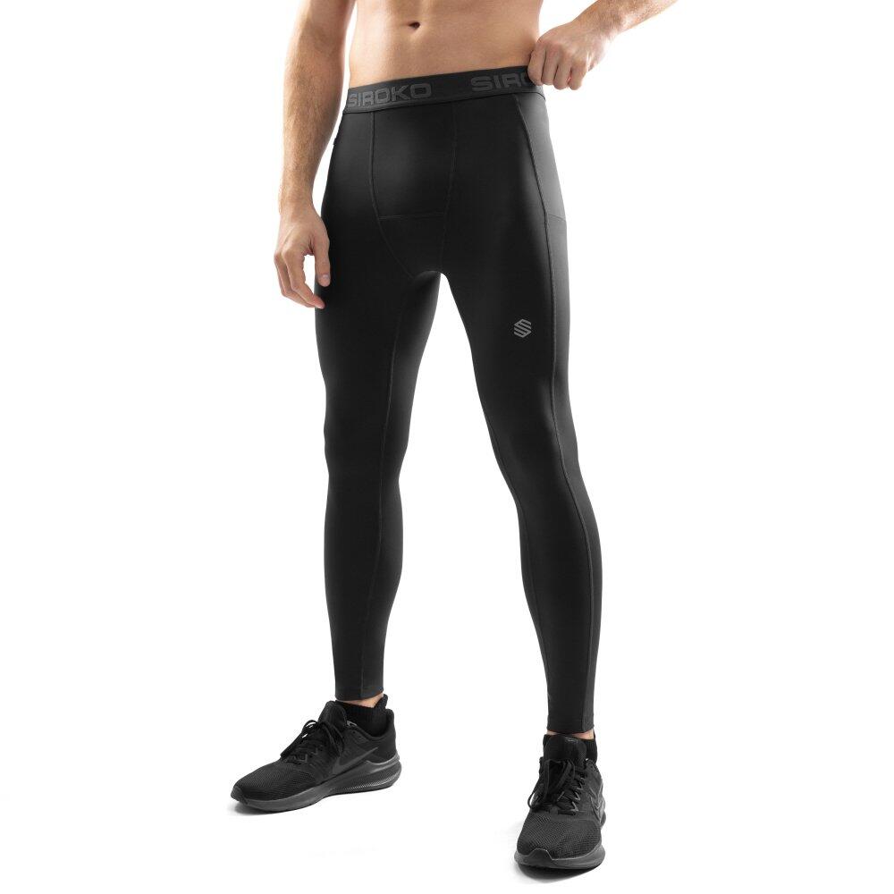 Leggings de treino para homem Fitness Pioneer Preto
