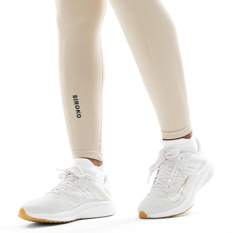 Damskie bezszwowe legginsy sportowe Fitness Siroko Fearless