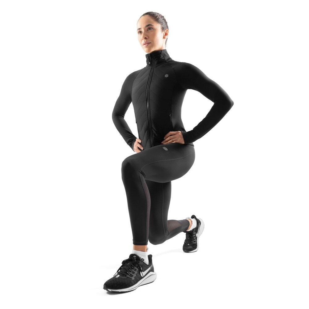 Dames Fitness hardlooplegging Fighter Zwart 3/7