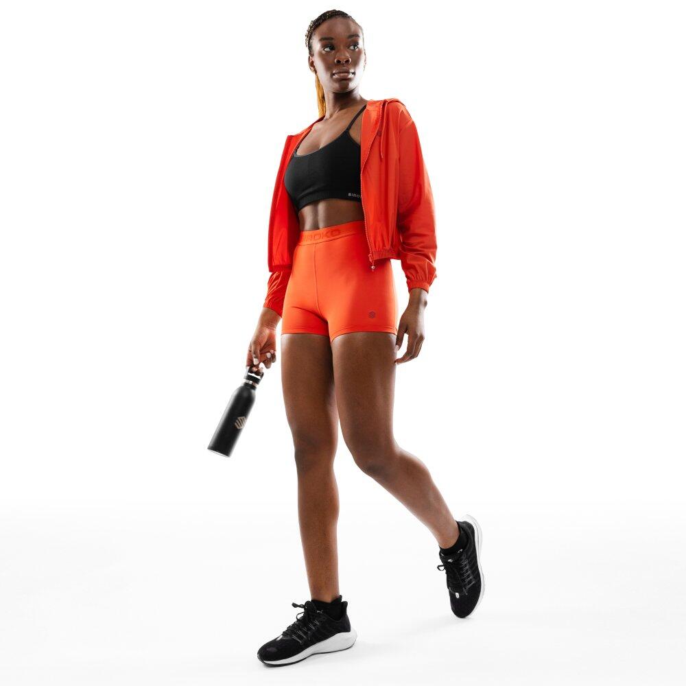 Mini short fitness femme Vital Rouge 3/7