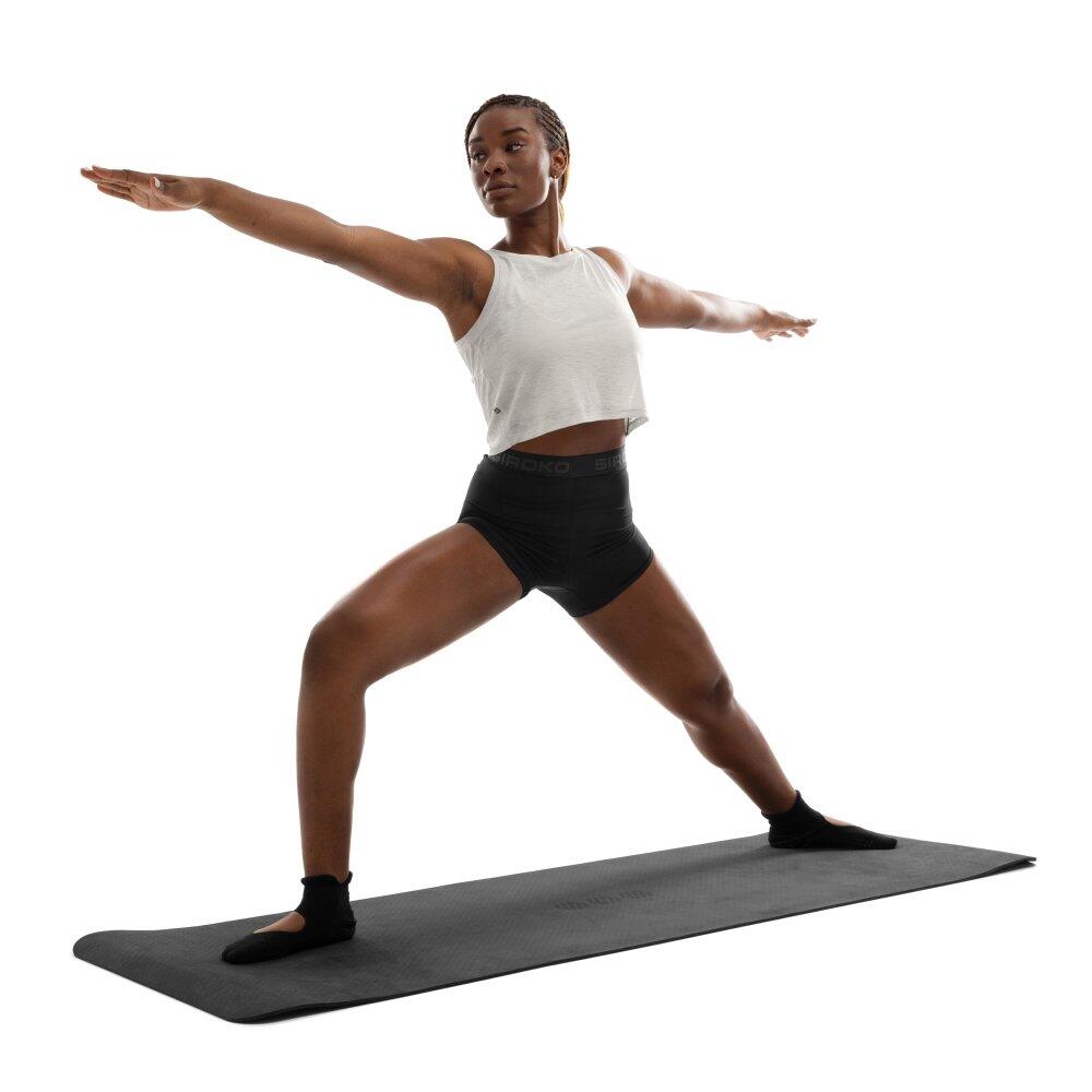 Damen Fitness Ärmelloses trainings-croptop Avast Weiß 3/7