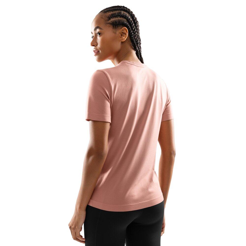 Camiseta manga corta entrenamiento mujer fitness Java Coral 2/7