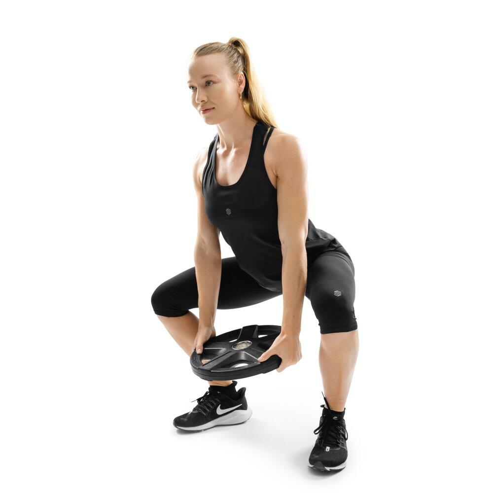 Débardeur fitness femme Triumph Noir 3/7