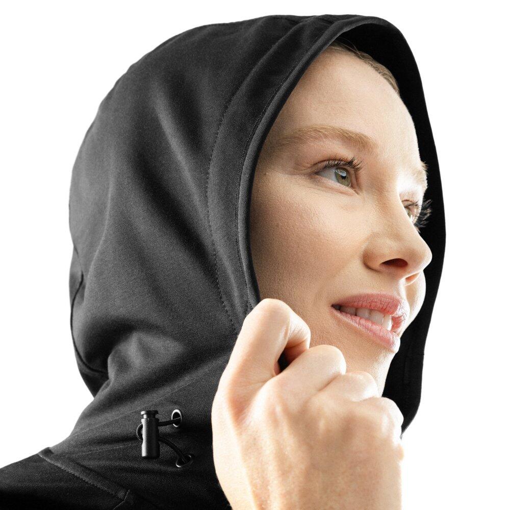 Women Fitness 's training hoodie Nexus Black 4/7