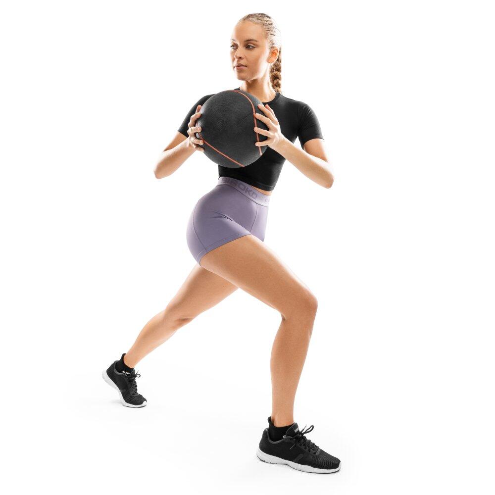 Mini short fitness femme Eyre Pourpre 3/6