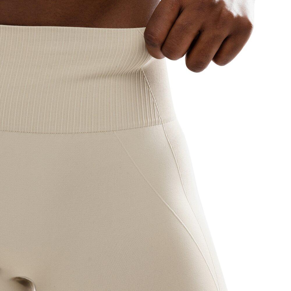 Short sport sans couture femme Fitness Dynamic Beige 4/7