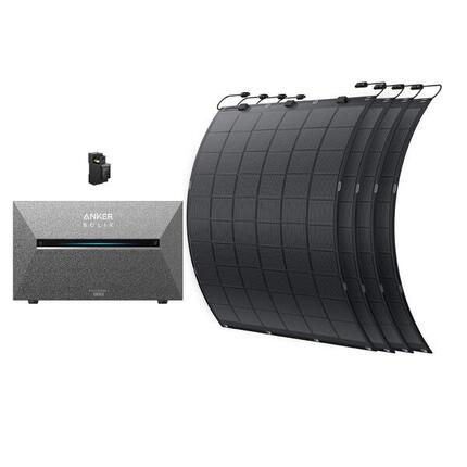 Kit Balkon-Photovoltaik Anker Solarbank 3 E2700 Pro+4xFS20+A17X7311 (0% MwSt)