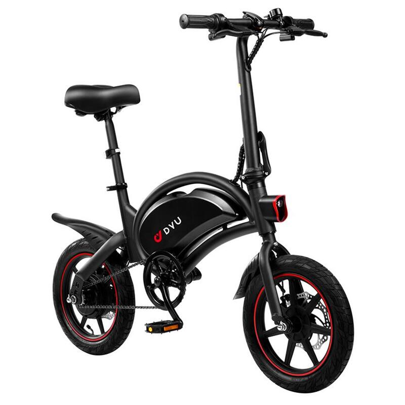 Bicicletă electrică pliabilă DYU D3F – Bicicletă electrică compactă de oraș