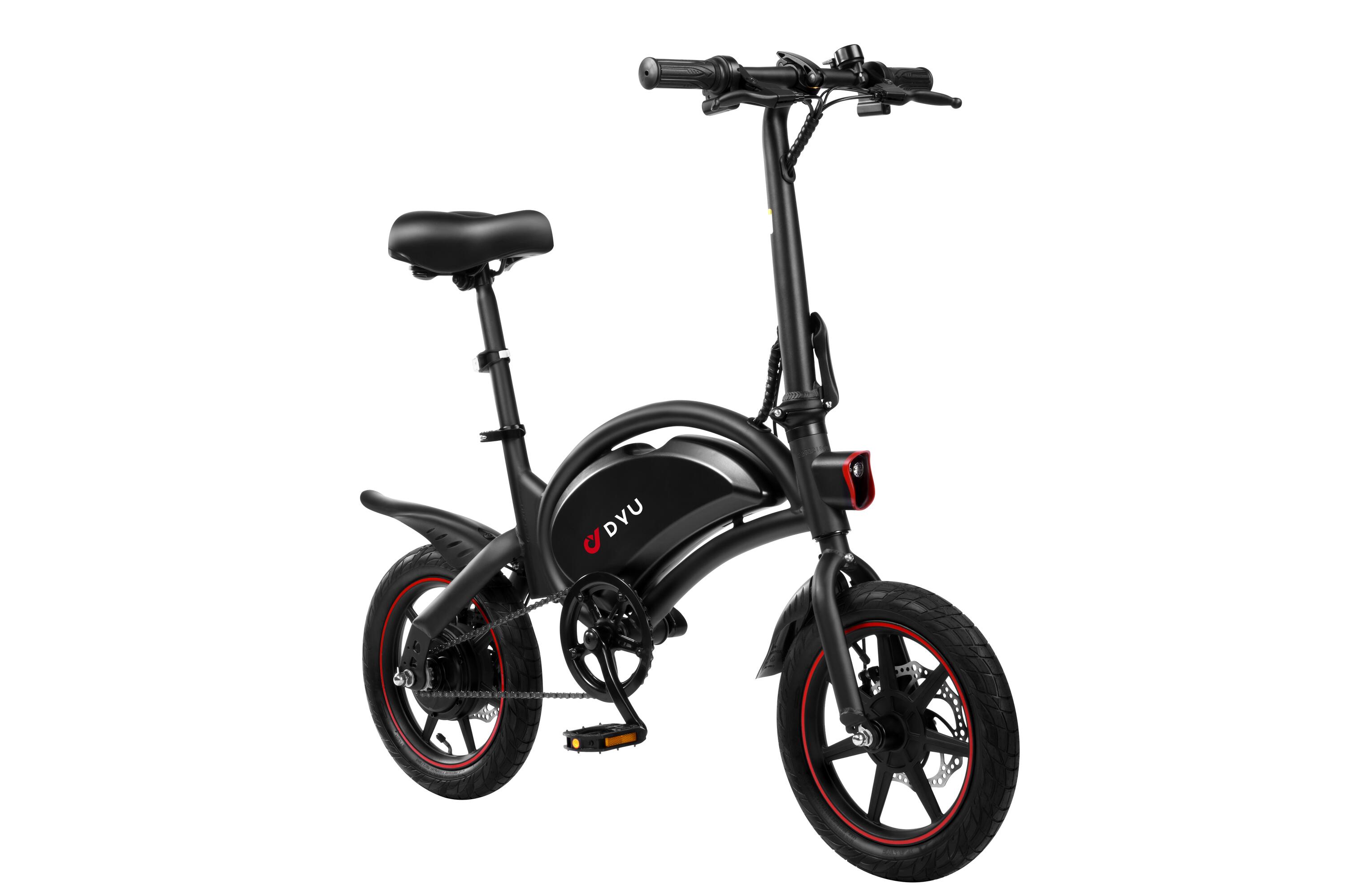 DYU D3F Opvouwbare elektrische fiets, 250 Watt motorvermogen 6/7