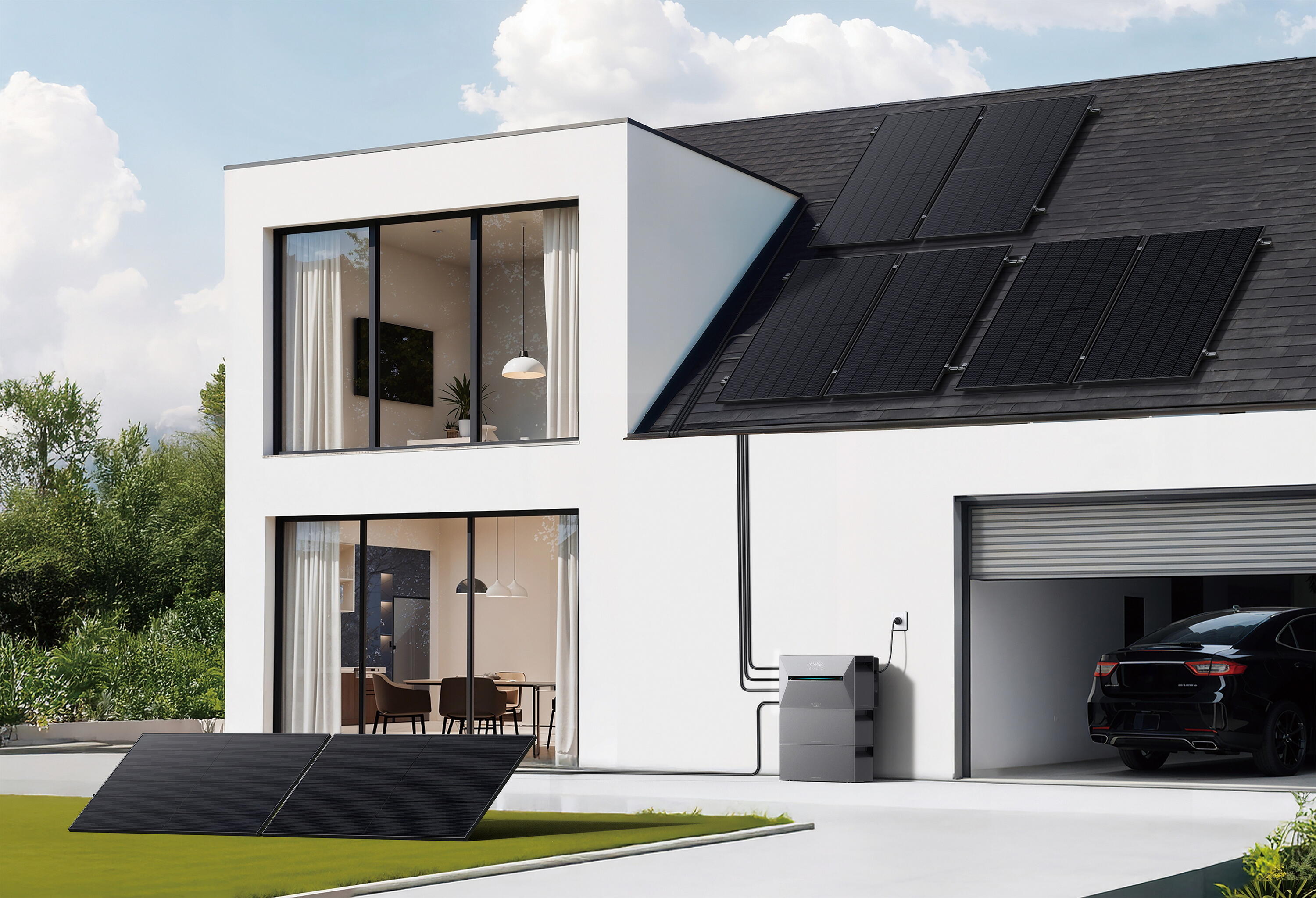 Balkon fotovoltaïsch Anker SOLIX Solarbank 3 E2700 Pro, 2680 Wh, 4 MPPT (3600 W) 7/9