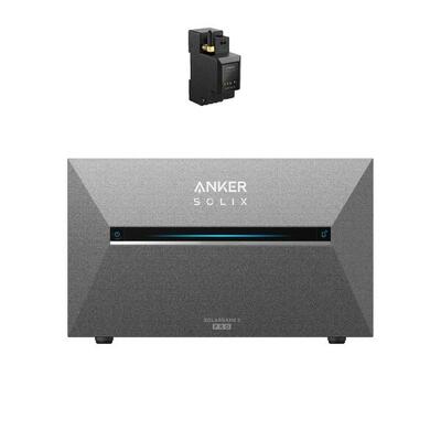 Kit balkon fotovoltaïsch anker solix solarbank 3 e2700 pro+a17x7311, 2680 wh