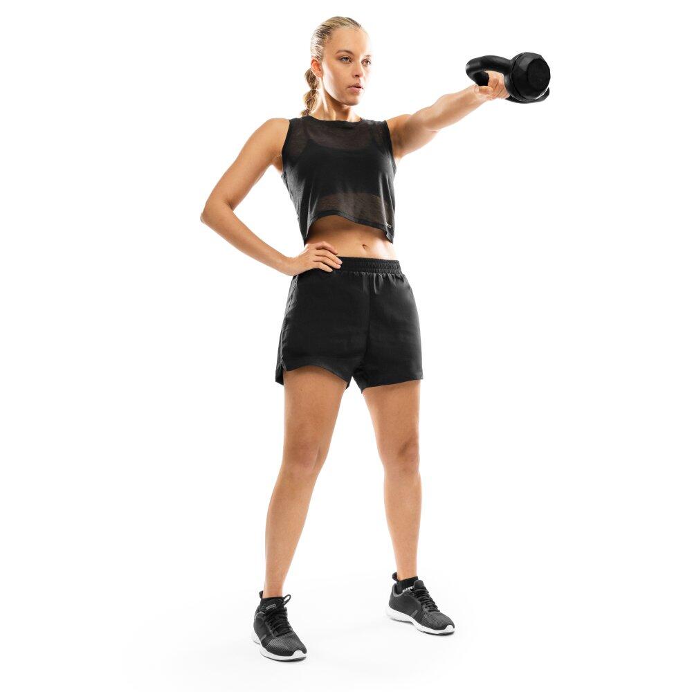Short fitness double couche femme Purpose Noir 3/7