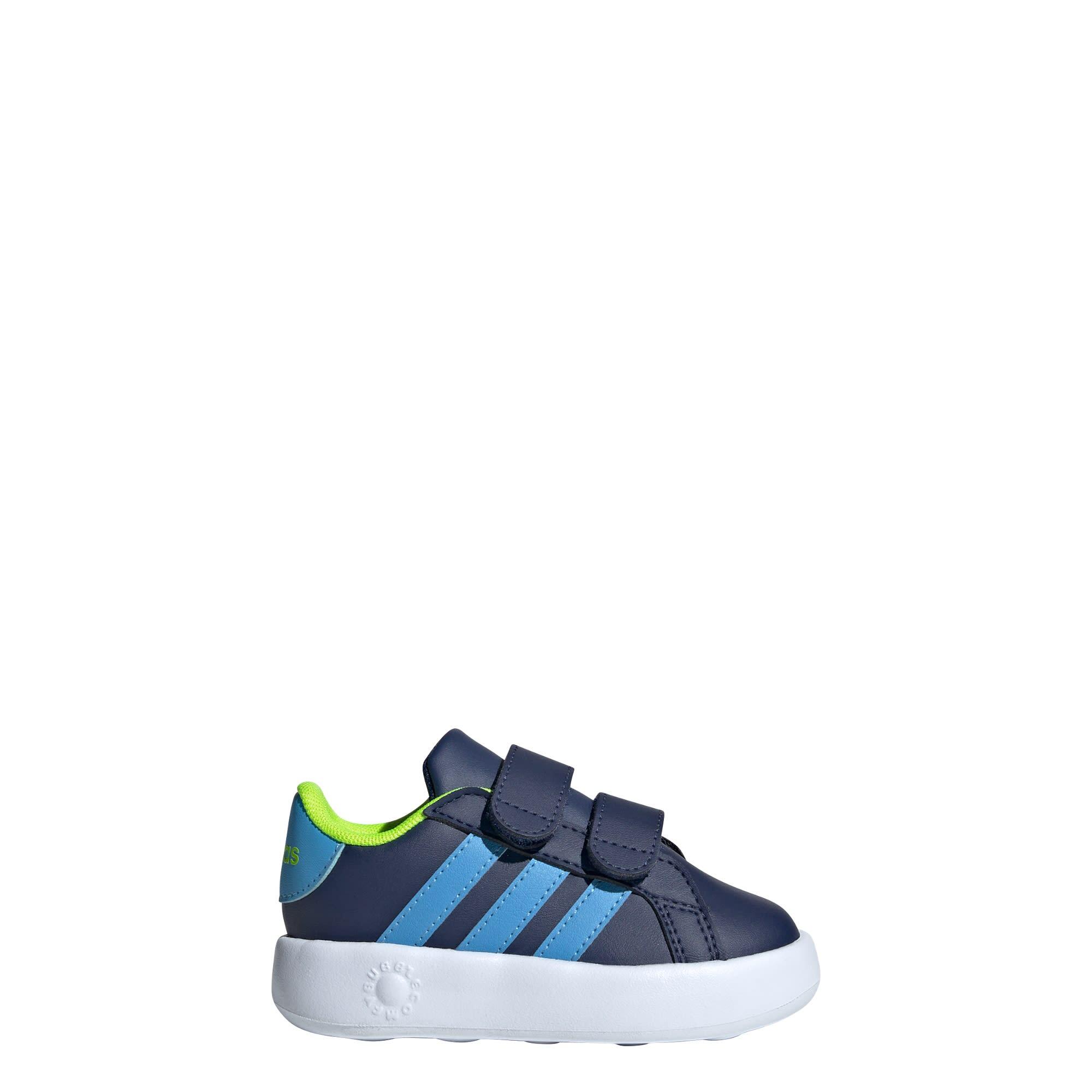 bleu fonce / bleu / jaune clair