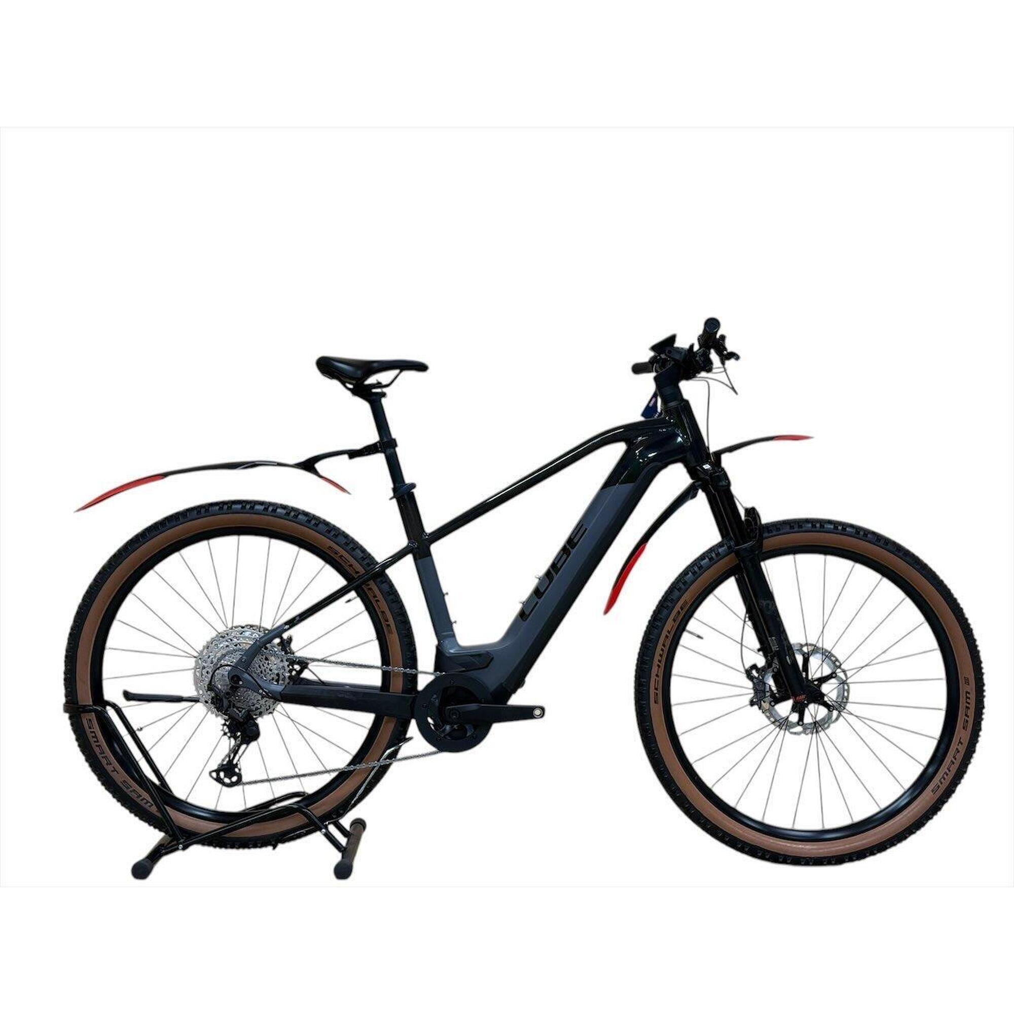 Cube - Reconditionné - Vtt Électrique Cube Reaction Hybrid Slt 750 Xt - Comme Neuf - Vélo Tout Terrain - Gris|noir - Decathlon