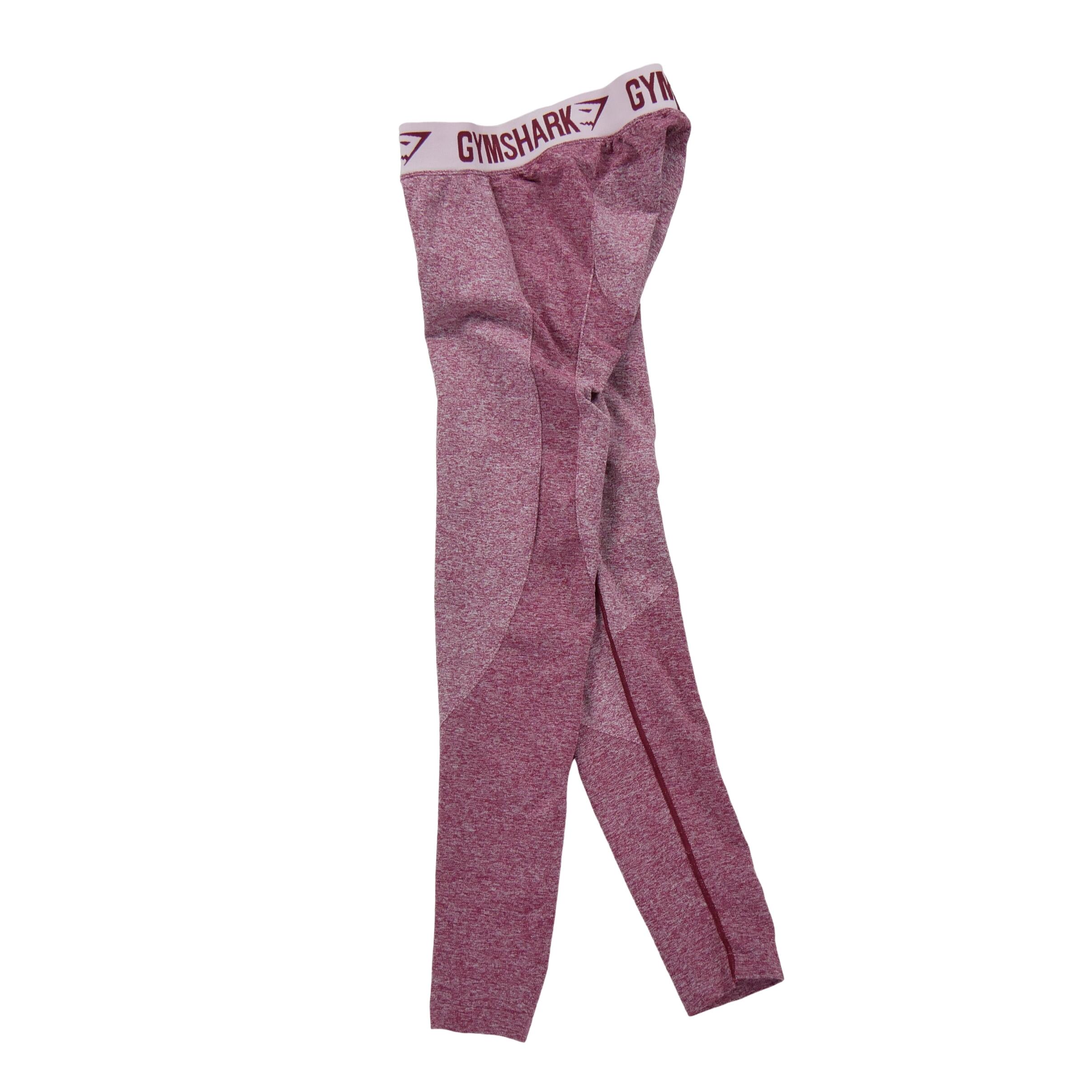 GYMSHARK Reconditionné - Leggings Femme Dry Fitness Yoga Rouge - Excellent