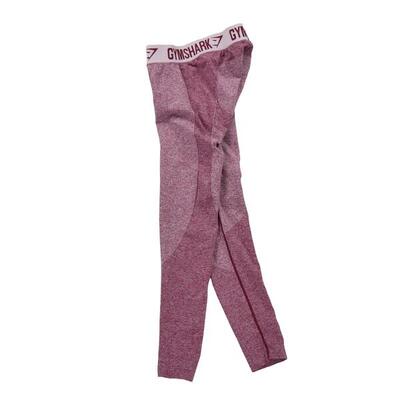 Tweedehands - dames droge fitness yoga rode leggings - als nieuw