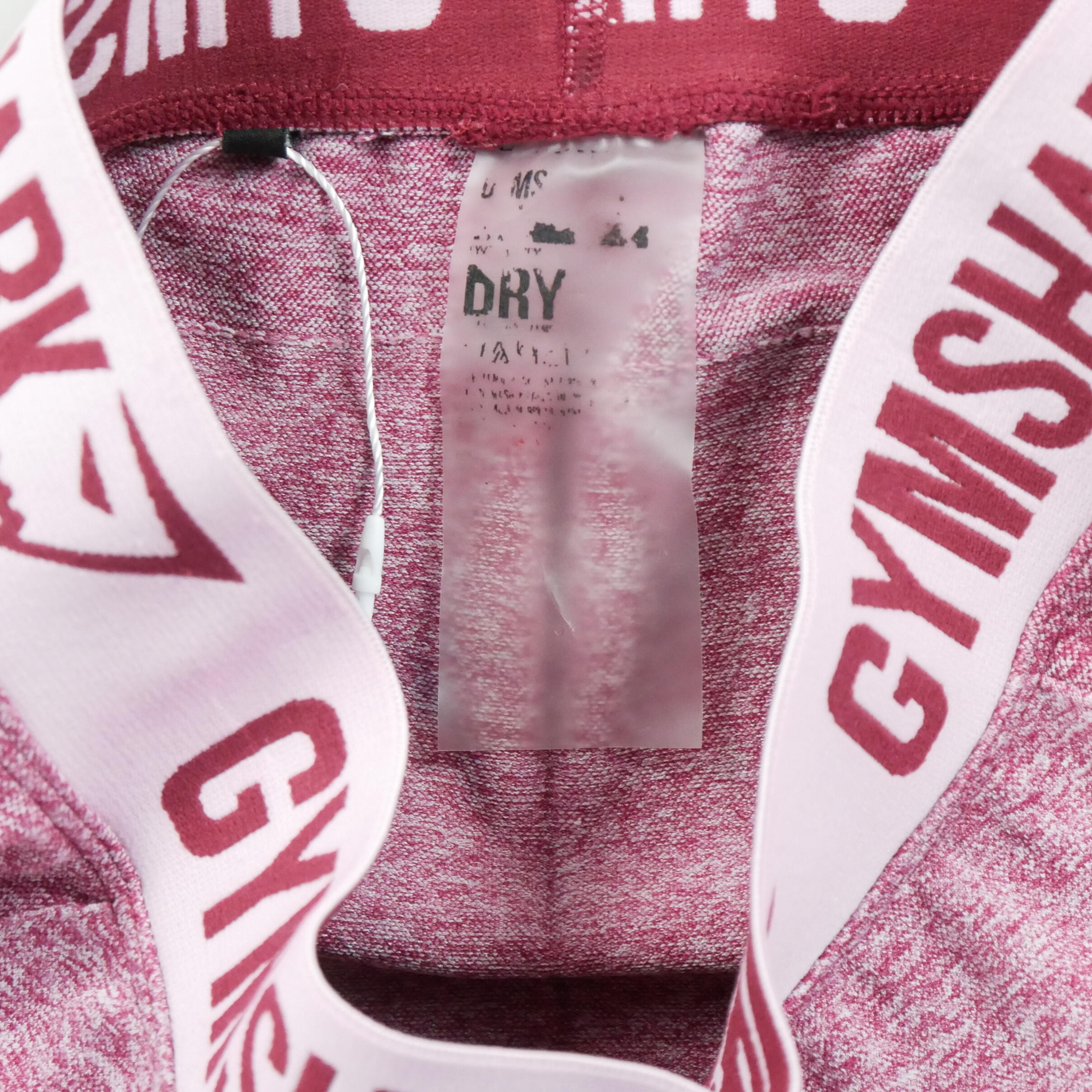 Reconditionné - Leggings Femme Dry Fitness Yoga Rouge - Excellent 6/6
