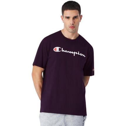 Homme Champion T-shirt Fitness Coton Coupe Classique