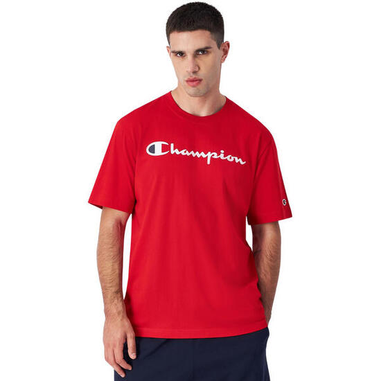 Homme Champion T-shirt Fitness Coton Coupe Classique