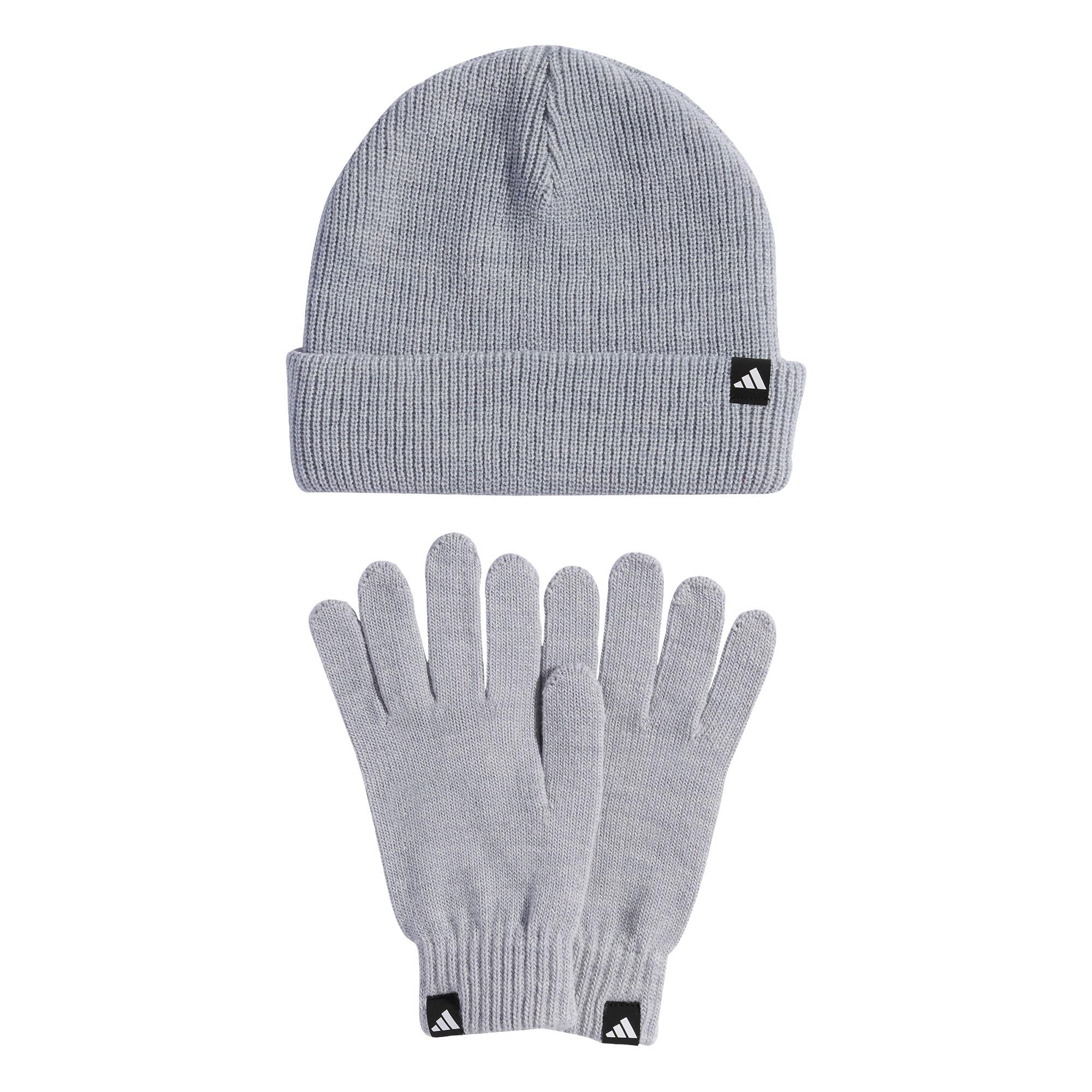 Conjunto de luvas e gorro