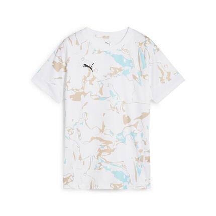 Maillot de football IndividualEARTH DAY Femme PUMA White Light Sand Beige