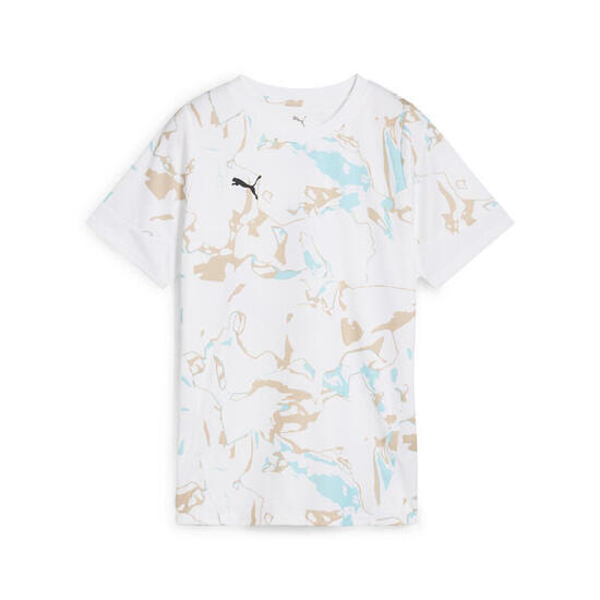Maillot de football IndividualEARTH DAY Femme PUMA White Light Sand Beige