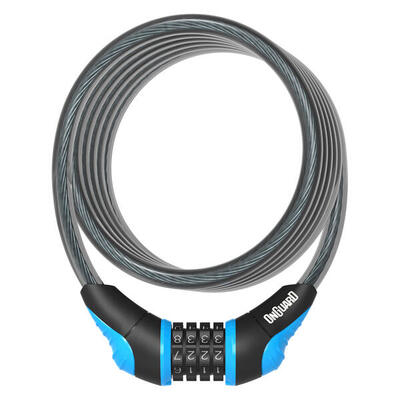 Kabelslot onguard neon coil combo-180cmx12mm