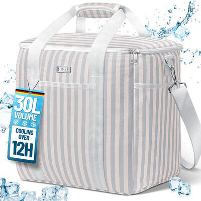 HOEL Kühltasche für Essen & Getränke - Isolierte Thermotasche - Lunchtasche