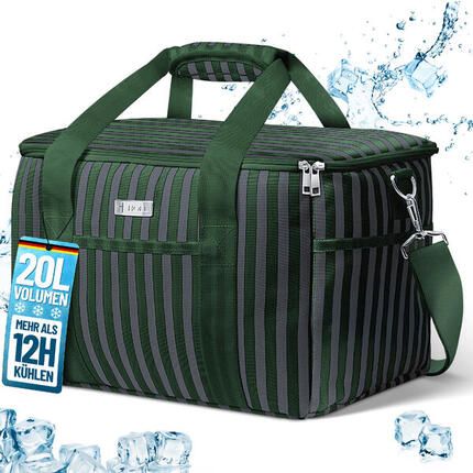 HOEL Kühltasche für Essen & Getränke - Isolierte Thermotasche - Lunchtasche