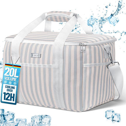 HOEL Kühltasche für Essen & Getränke - Isolierte Thermotasche - Lunchtasche