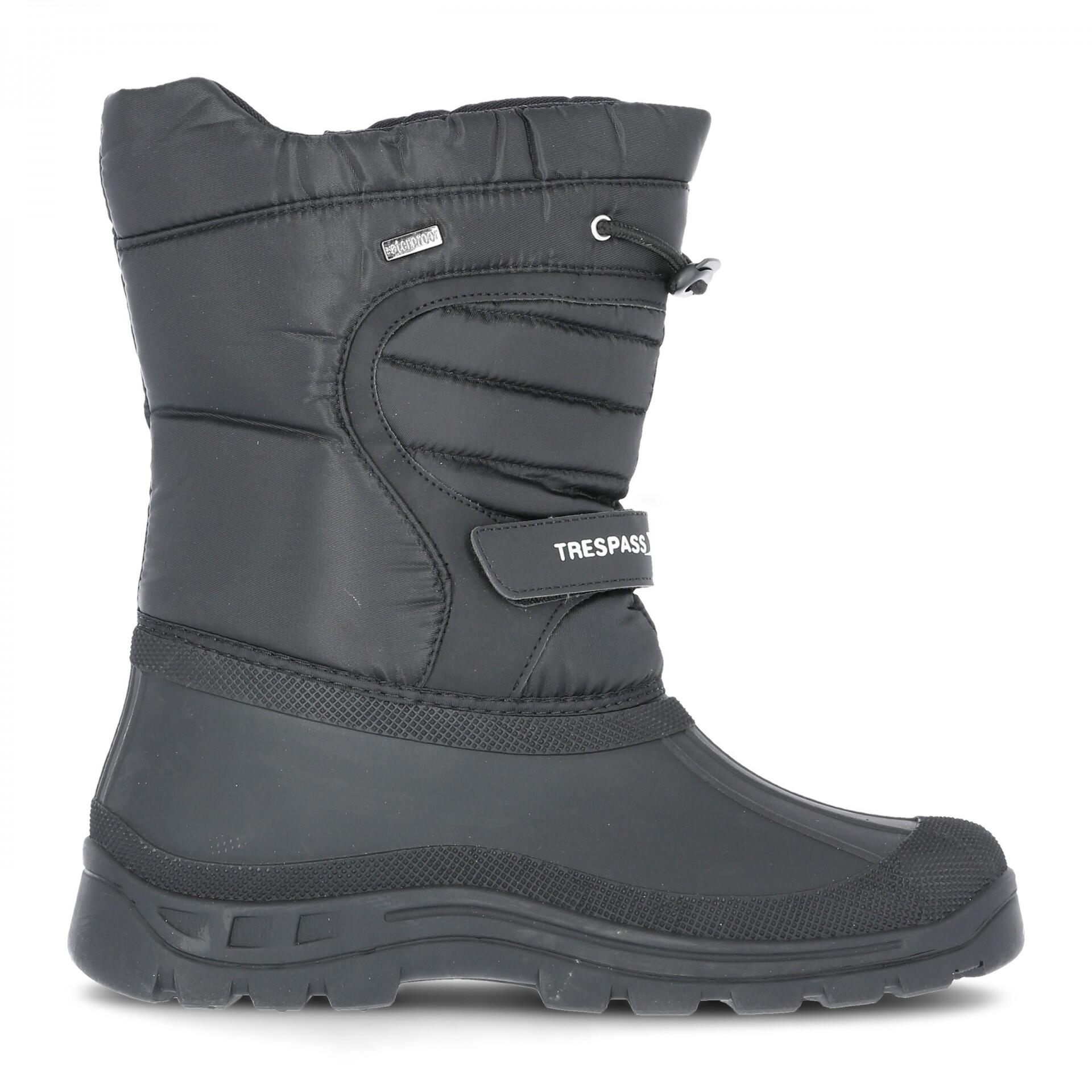 Unisex Dodo Pull On Winter Snow Boots (Black) 4/5