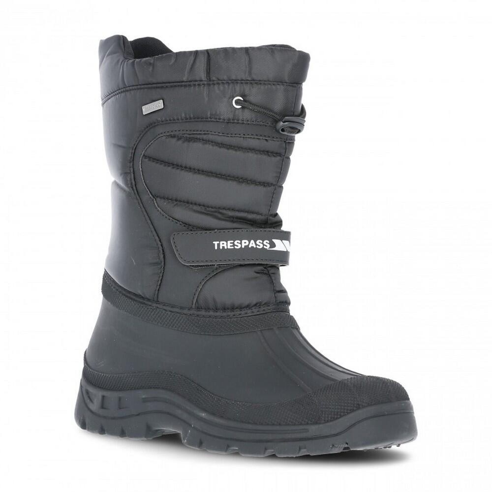Unisex Dodo Pull On Winter Snow Boots (Black)