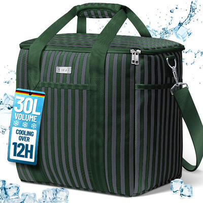 HOEL Kühltasche für Essen & Getränke - Isolierte Thermotasche - Lunchtasche