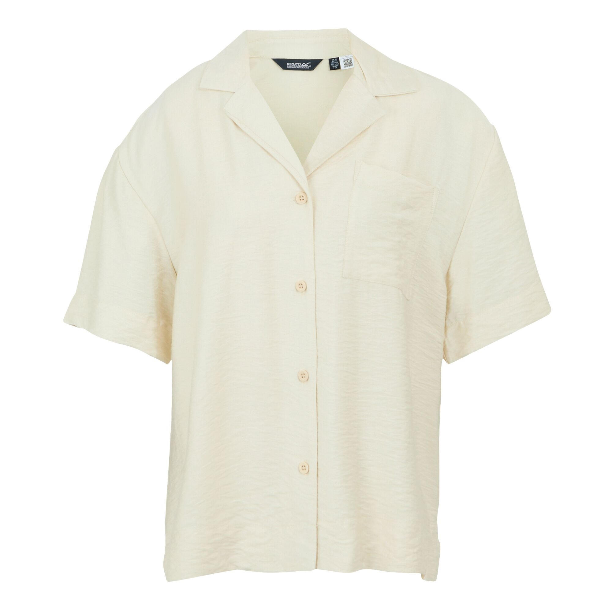Dames Salise Lichtgewicht Shirt (Lichte vanille) 1/5