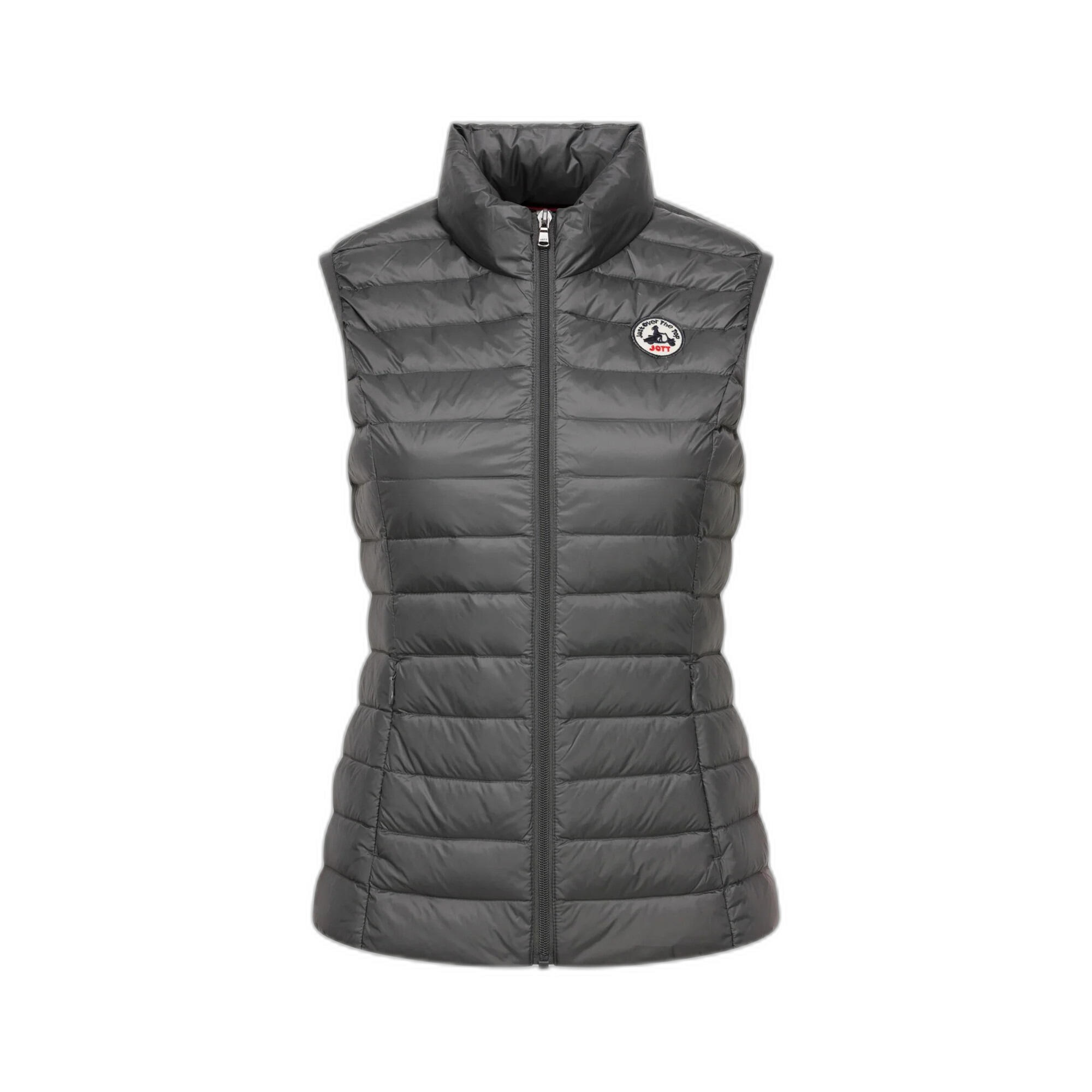 Jott - Doudoune Sans Manches Femme Jott Seda - Doudoune Synthétique - Gris|marron - 36 Xs - Decathlon