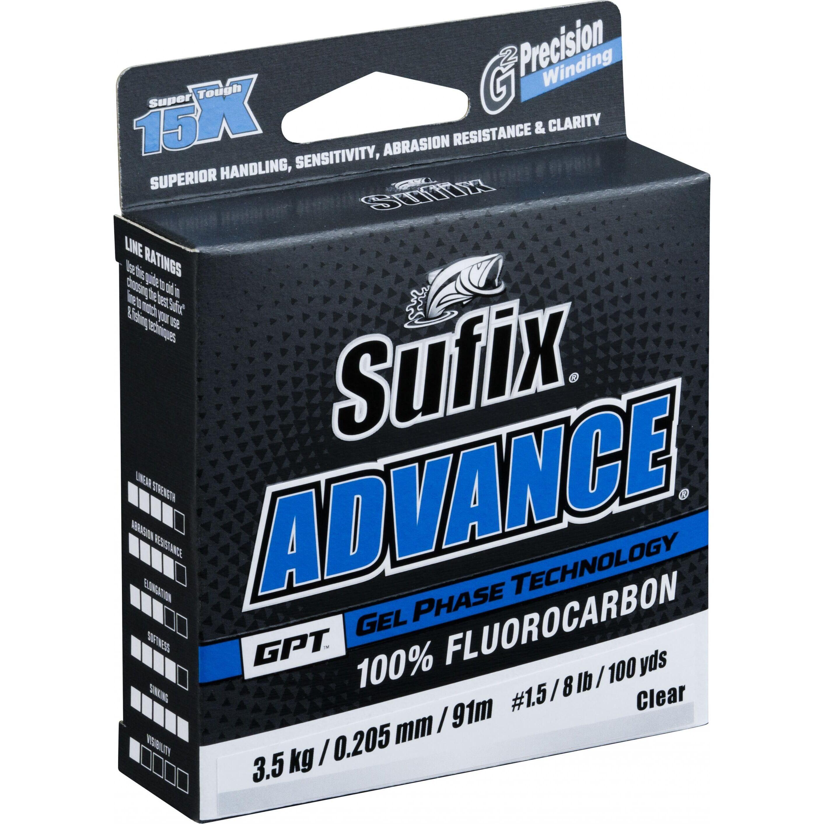 SUFIX Monofilament Sufix Advance FC G2 Clear 100yd
