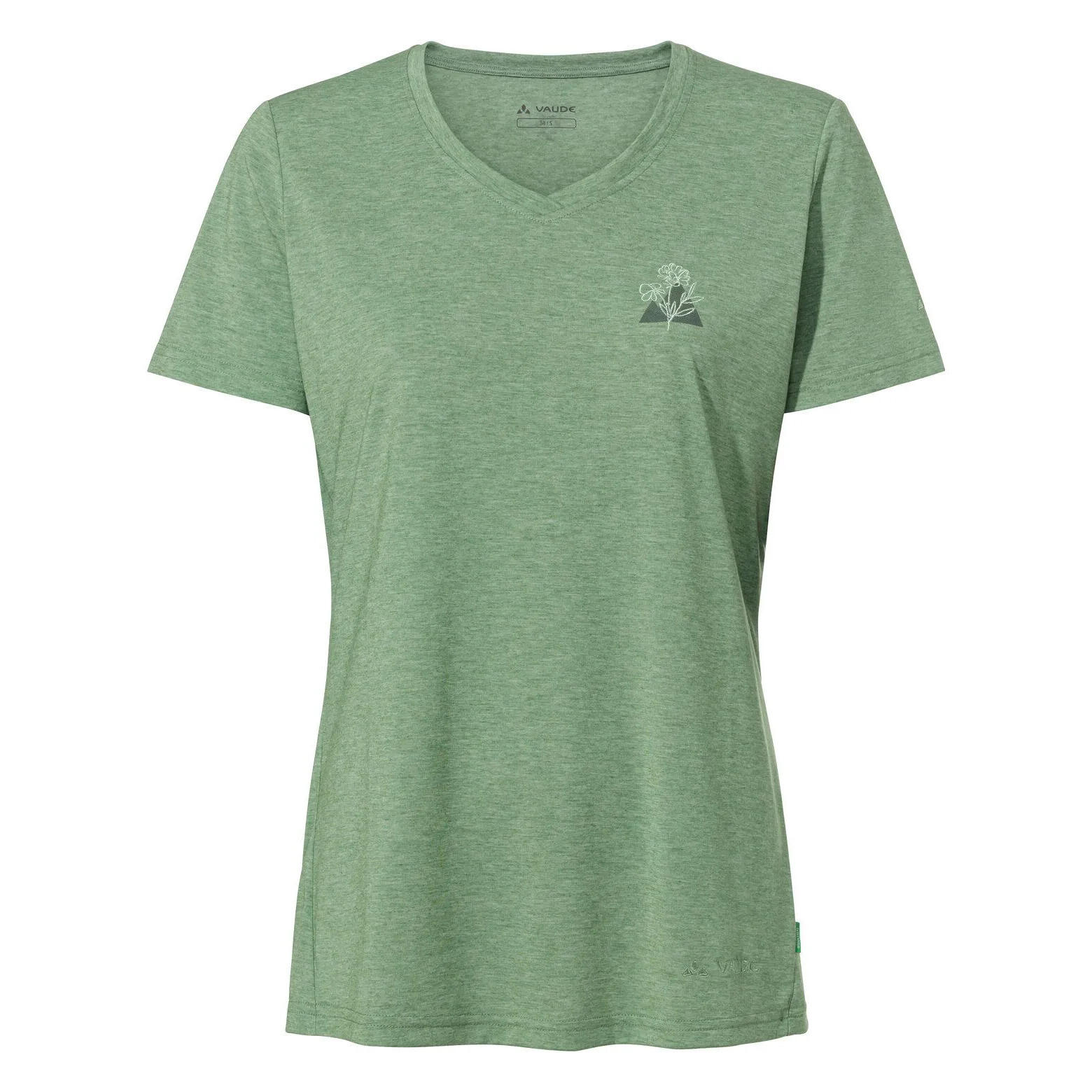 T-shirt in fantasia da donna VAUDE Skomer III 3/6