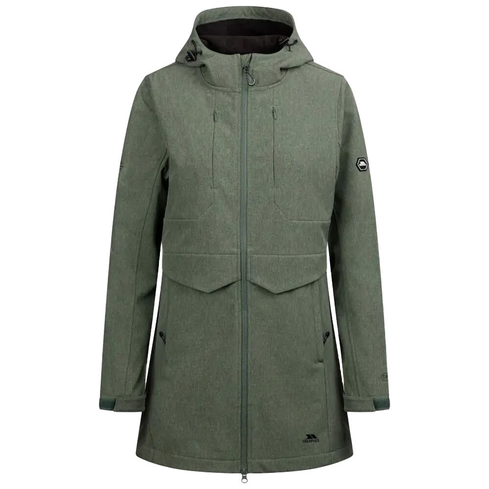 Giacca Soft Shell Donna Trespass Aylmer Salice Verde Marna 1/4