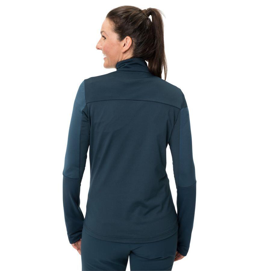 Pull polaire half-zip femme VAUDE Livigno II 5/7