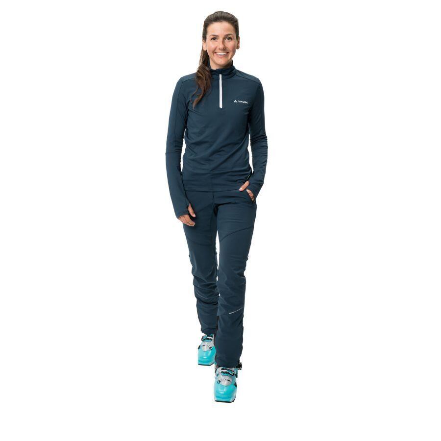 Rozpinany polar damski half-zip VAUDE Livigno II